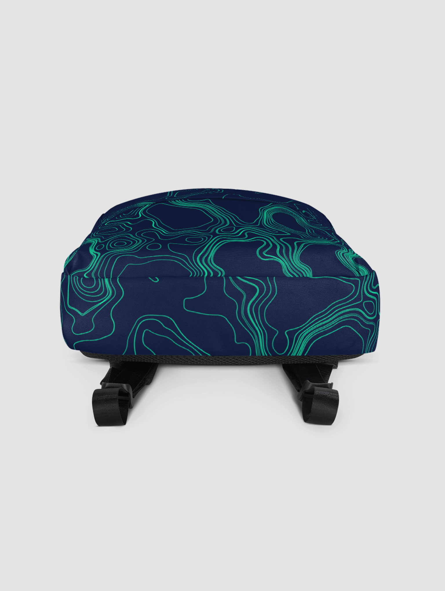 6ix Squad Backpack - Navy & Mint Topography product image (3)