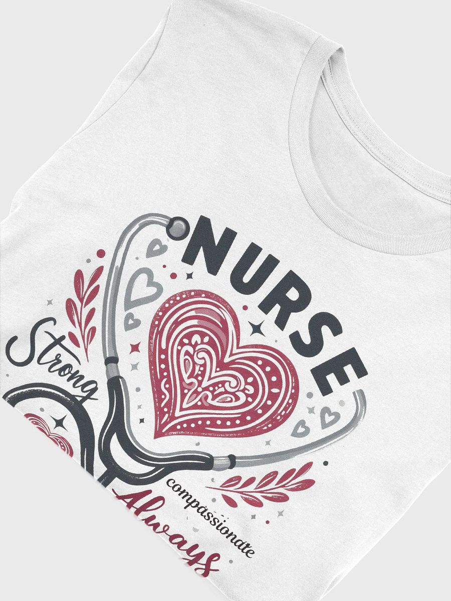 Nurse Love Stethoscope Heart T-Shirt product image (47)