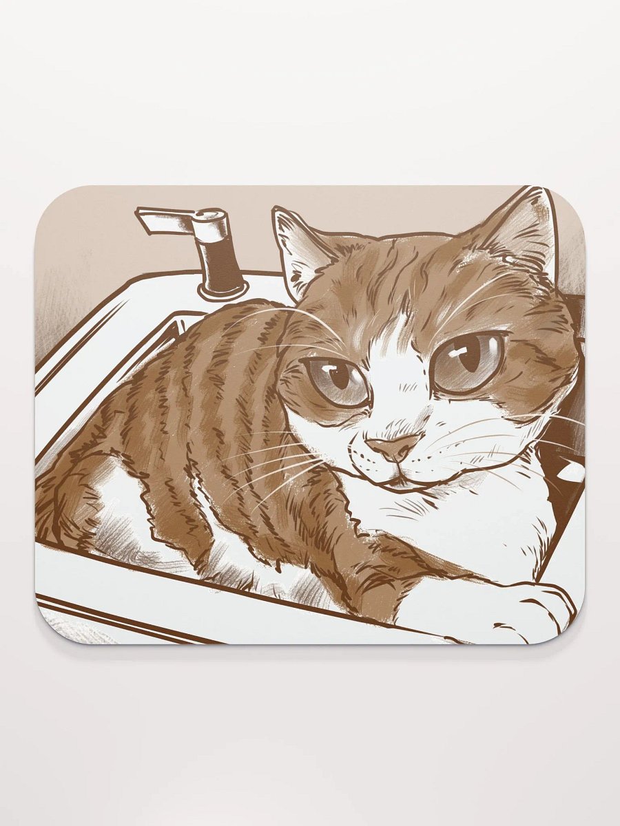 Cecil in a Sink Mouse Pad product image (1)