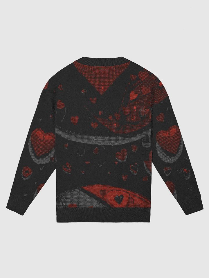 Love Lives Here 432 Hz Cardigan – Cozy Knit Sweater with Healing Frequency Design | Mindful Fashion for Men & Women product image (2)