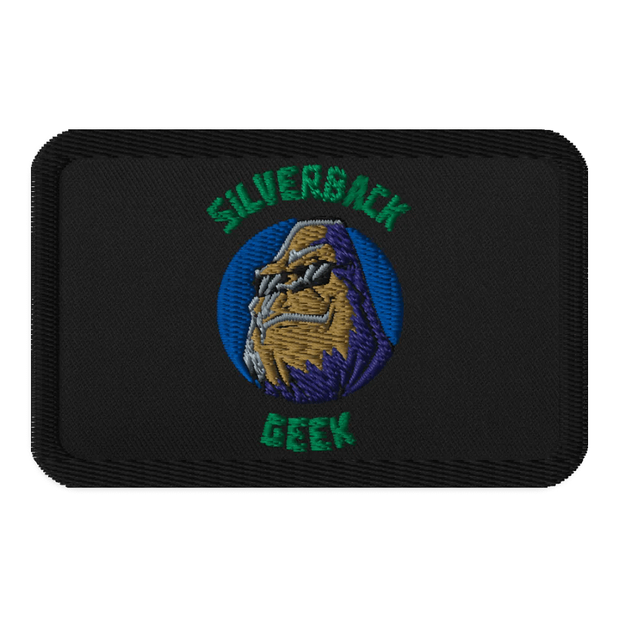 Silverback Geek Patch product image (1)