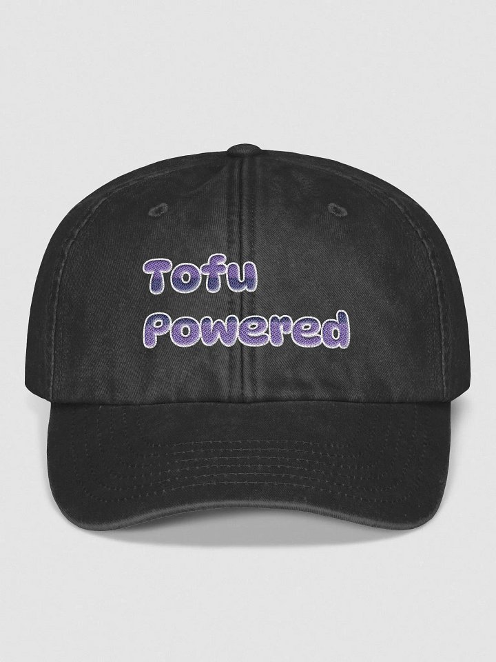 Tofu Powered Dad Hat product image (1)