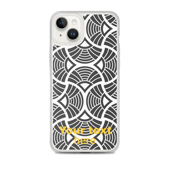 Geometric Fusion iPhone® MagSafe® Clear Case product image (1)