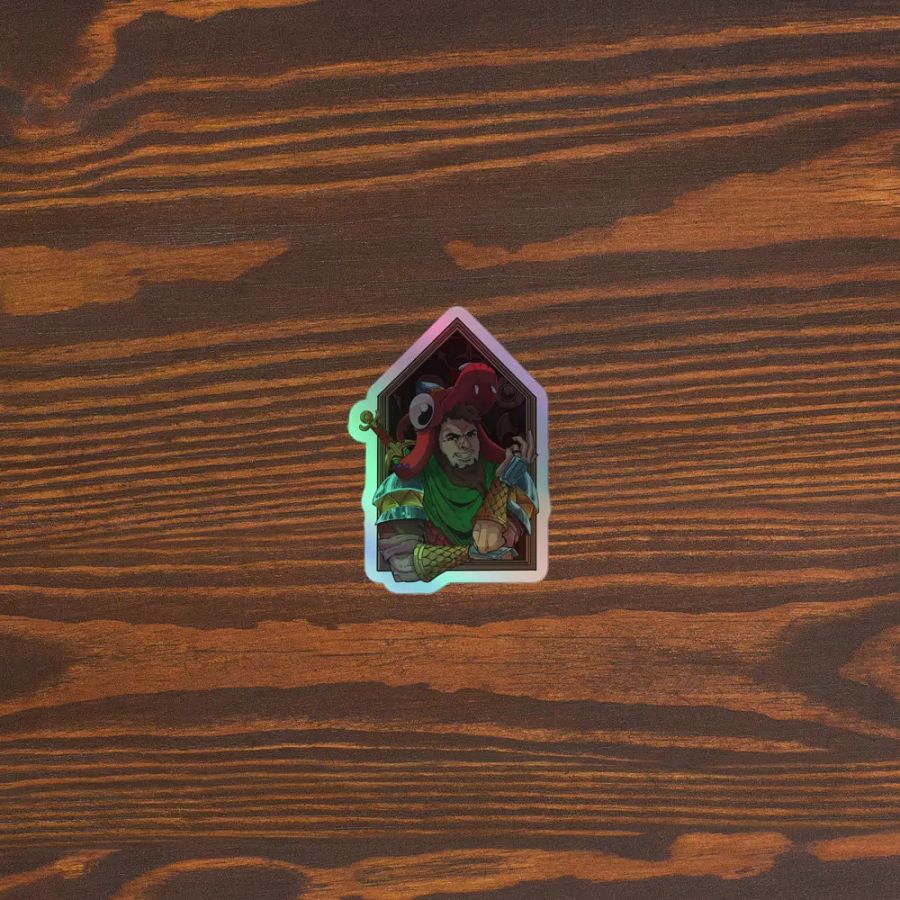 ANTONallcaps Holographic Sticker product image (3)
