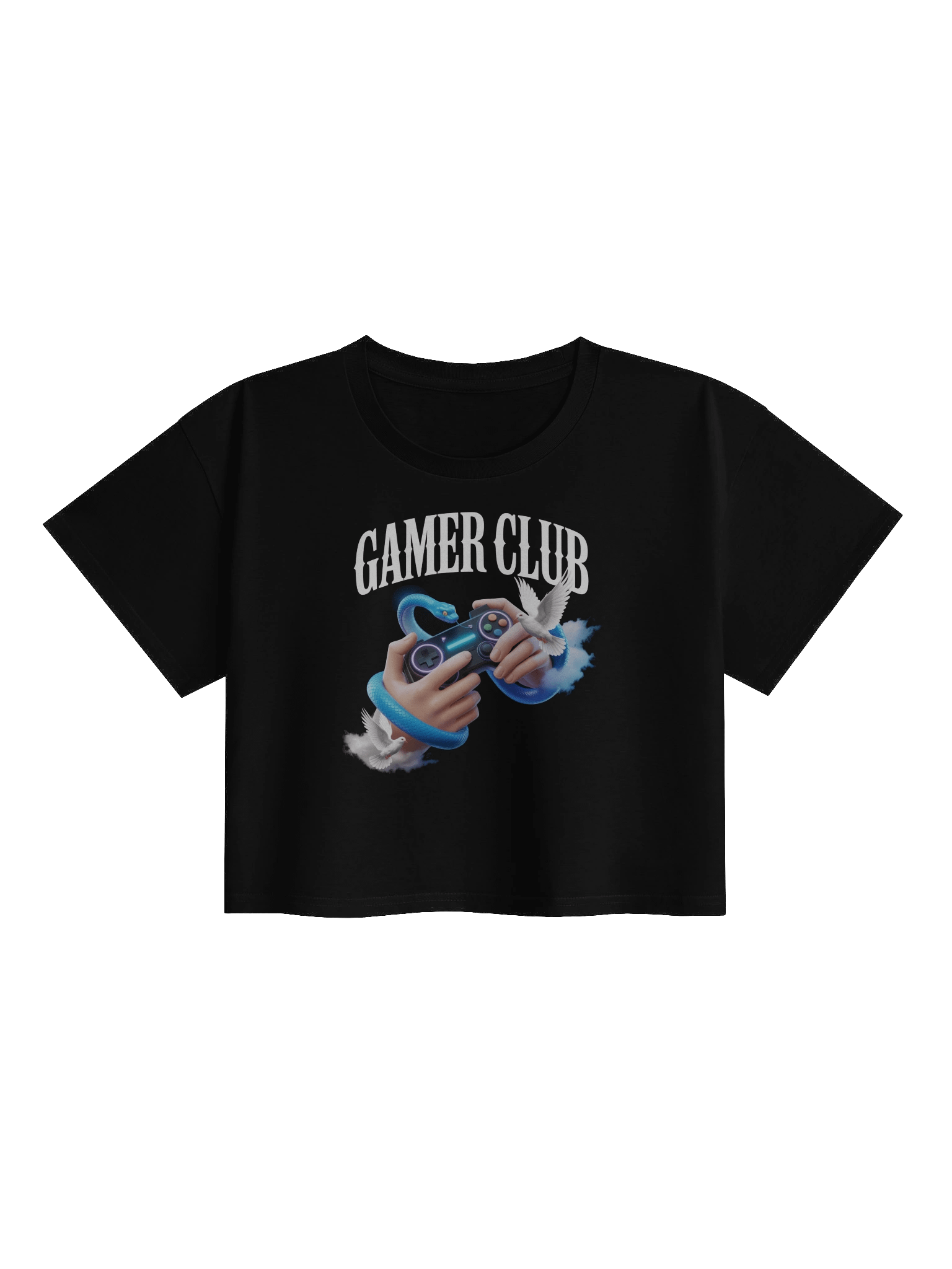 Gamer's Serenity Crop Top product image (1)