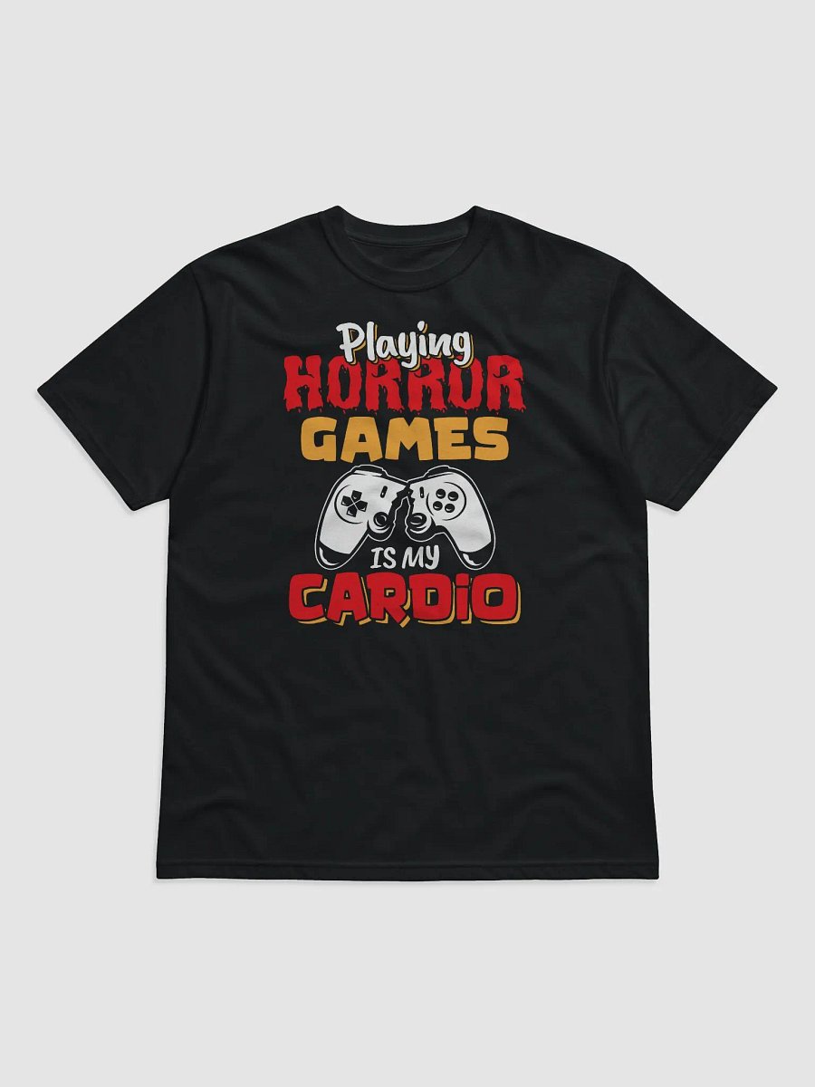 Women's Playing Horror Games Is My Cardio Tee product image (1)