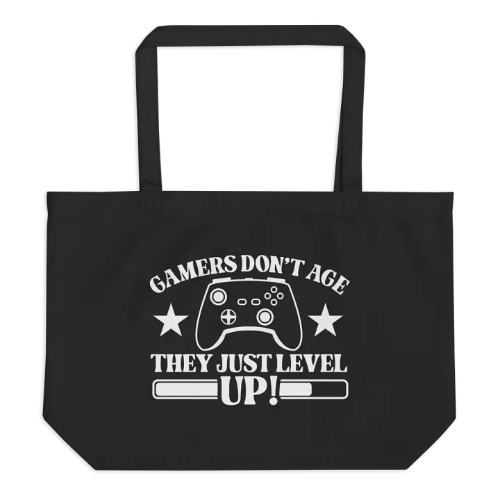 Gamers Don't Age They Just Level Up Bag product image (1)