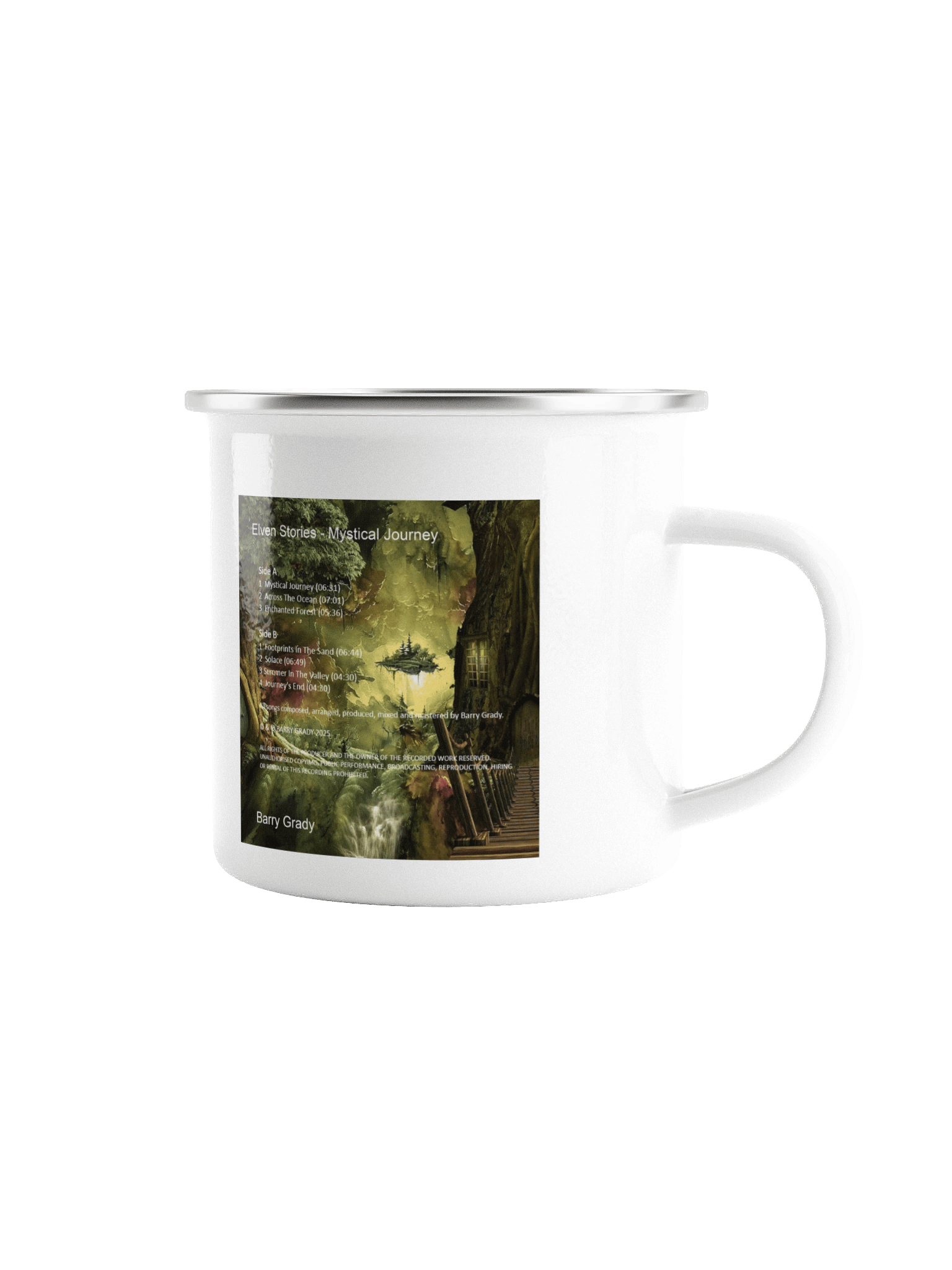 'Elven Stories - Mystical Journey' Enamel Adventure Mug product image (1)