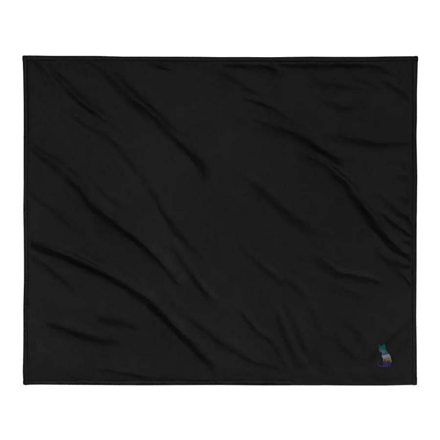 Cityscape Cat Premium Sherpa Blanket product image (2)