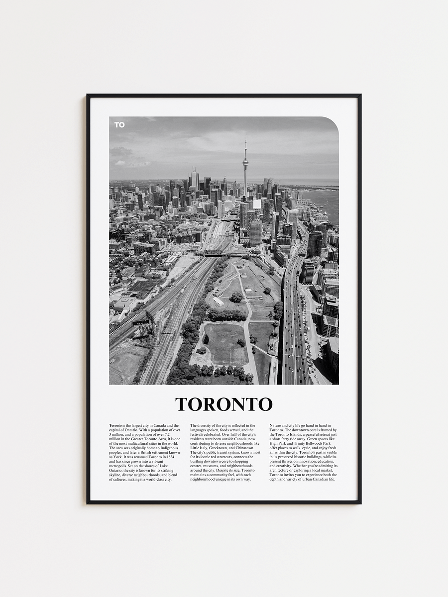Toronto 04 Newspaper Poster product image (1)
