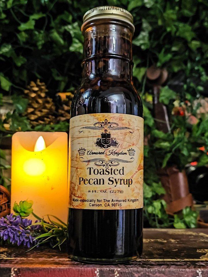 The Armored Kingdom Gourmet Toasted Pecan Syrup (8oz) product image (1)