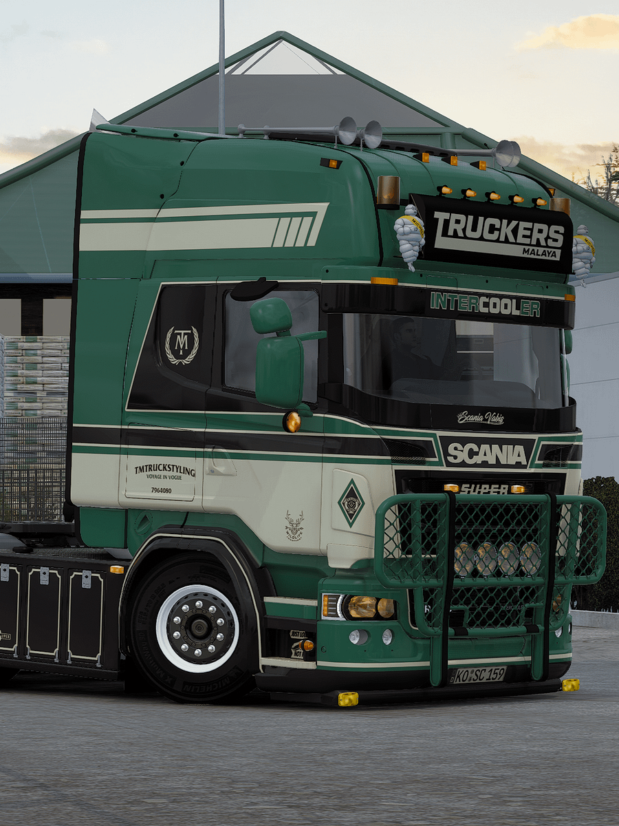 FREE! ETS2 TM Multicolor Skin Pack for Scania PGR-Series skin Pack 1 product image (1)
