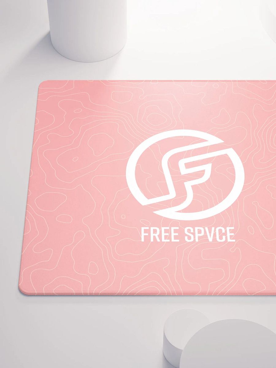 Topographic Pink Mousepad product image (10)