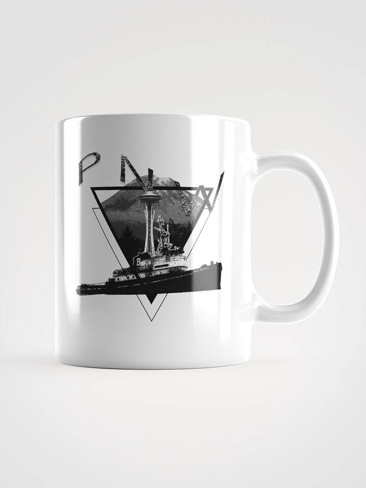 Triangle-Mt Raine- PNW Tug Jack Mug 11oz, 15oz, & 20oz product image (1)
