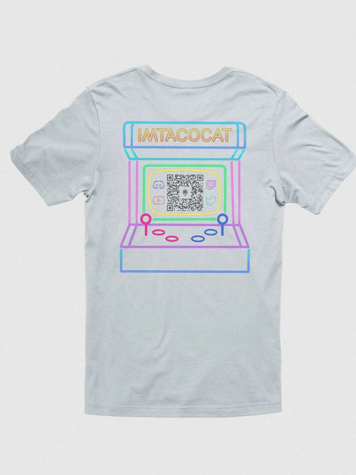 Choose Your Charactaco Retro Arcade Bella+Canvas TShirt White product image (6)