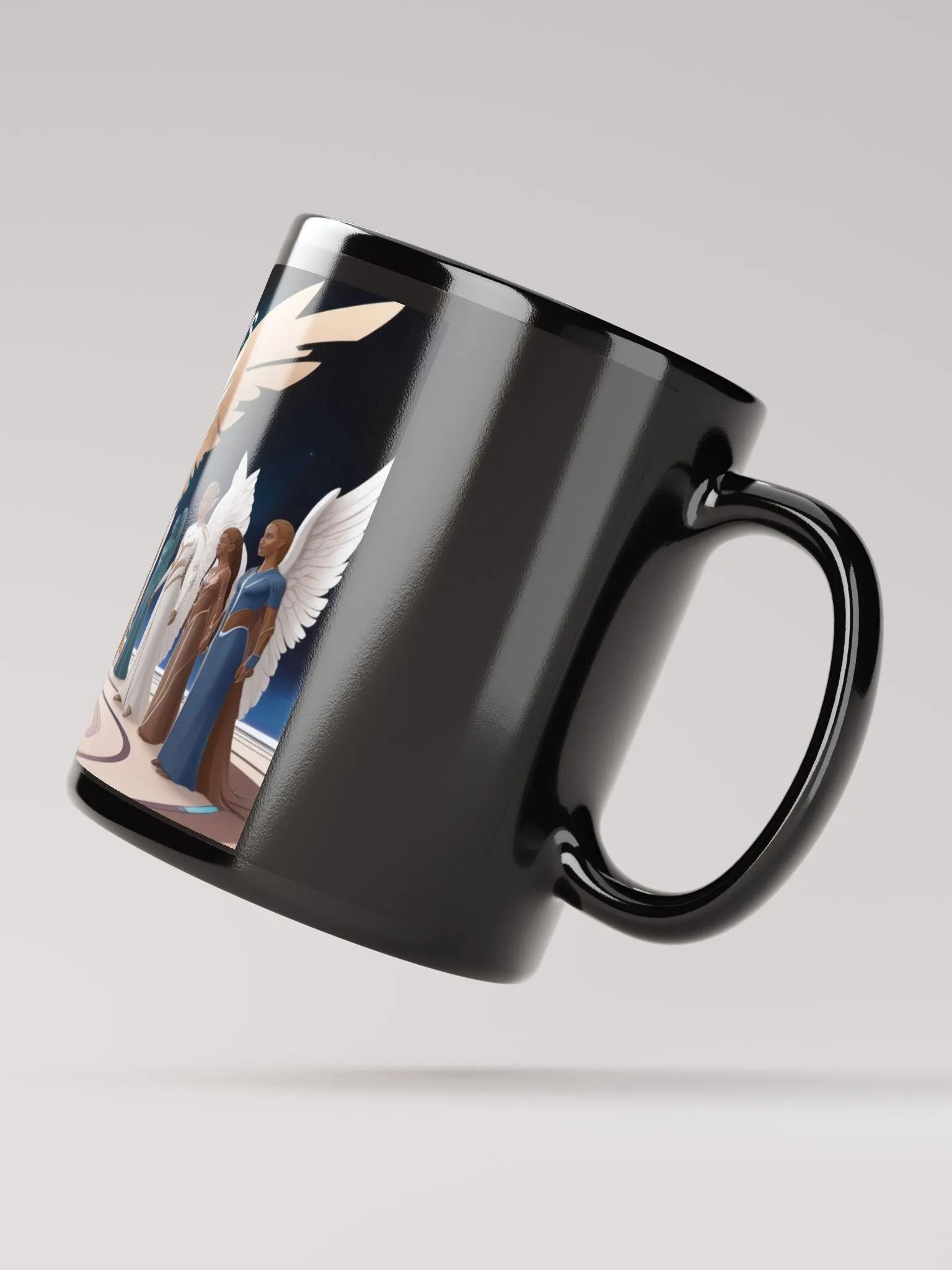 Starseed Leaders Black Mug product image (3)