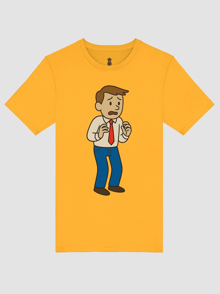 Business Casual Anxiety: "Ted the Terrified Teacher" Unisex T-Shirt product image (45)