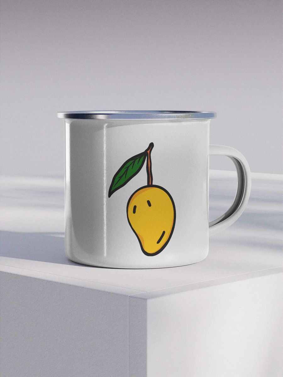 Mango Fruit Yellow Enamel Mug product image (4)