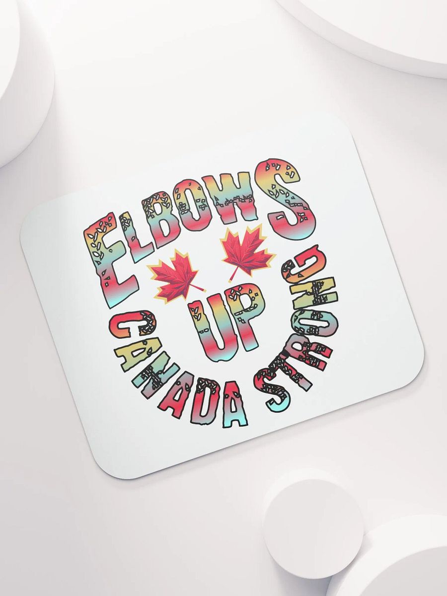 Elbows Up Canada Strong Mouse Pad product image (5)
