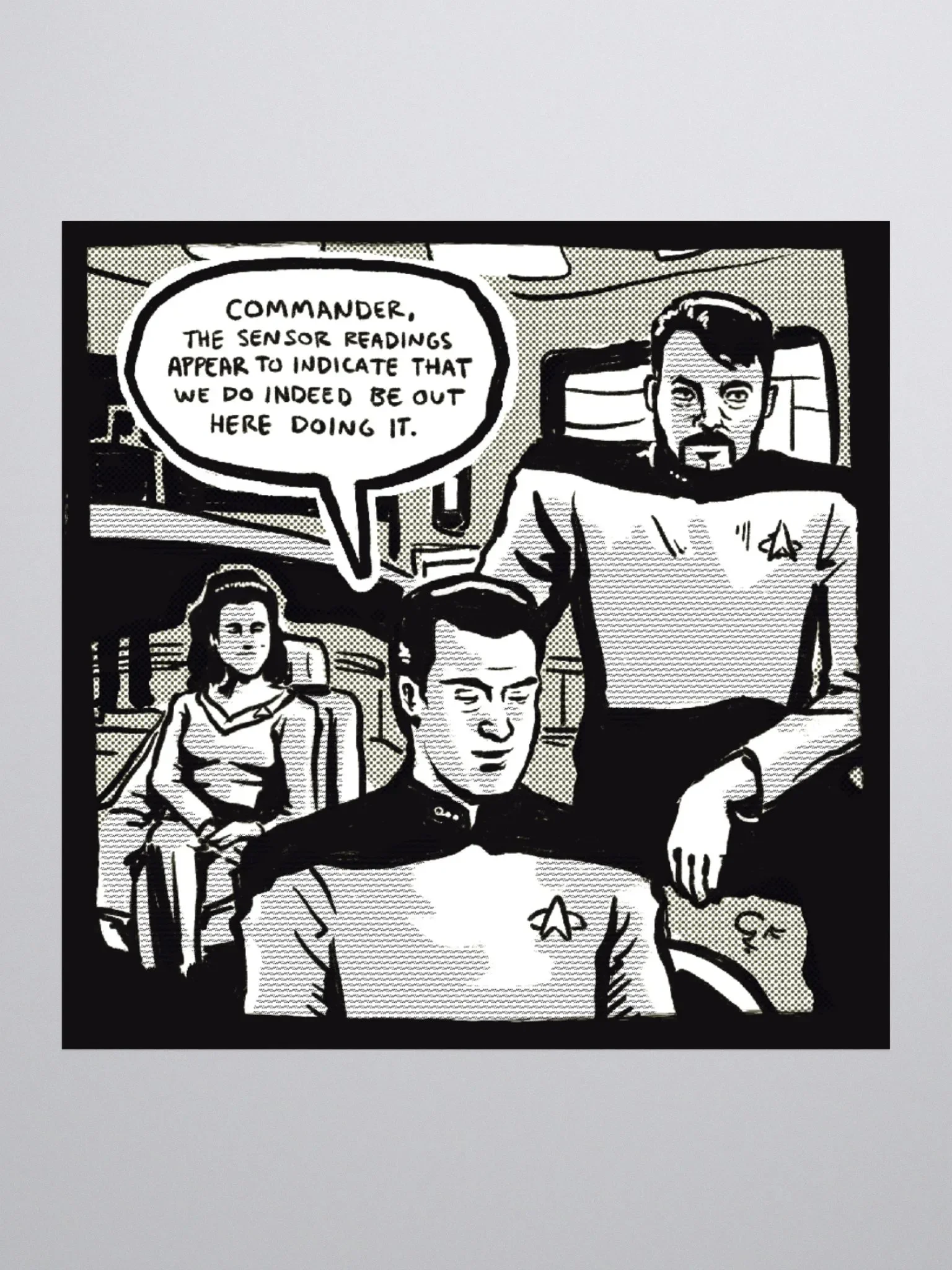 Out Here Doing It (Sticker) product image (1)