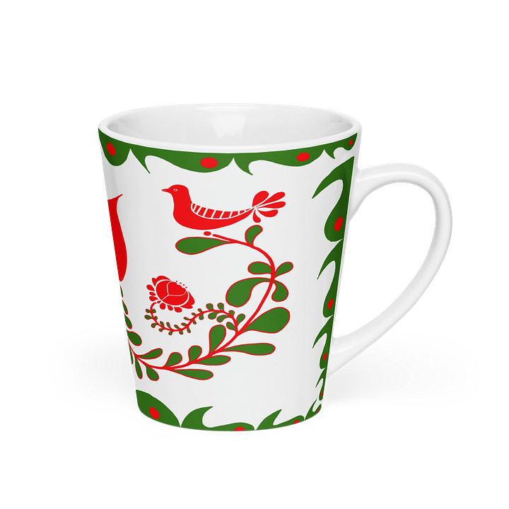 Hungarian Folk Art Harmony Latte Mug product image (2)