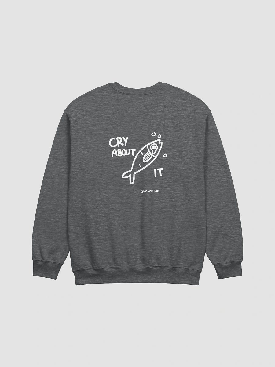 CRY ABOUT IT CREWNECK (grey) product image (2)
