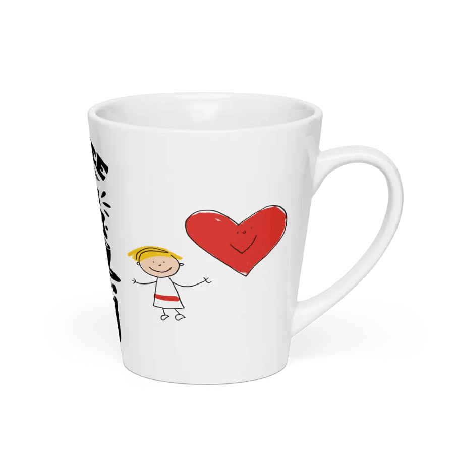 "Coffee is like a Hug in a Mug" Latte Mug product image (3)