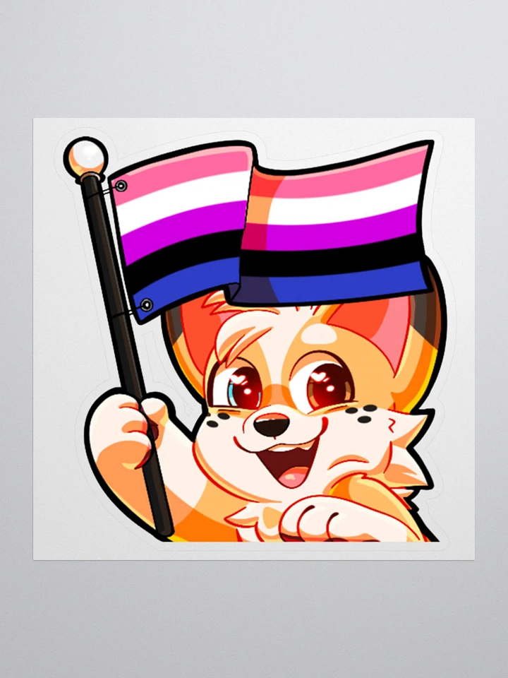 Genderfluid Pride Sticker product image (1)