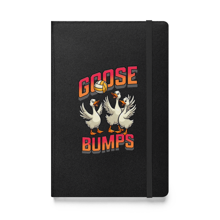 Goose Bumps Volleyball Hardcover Notebook product image (1)