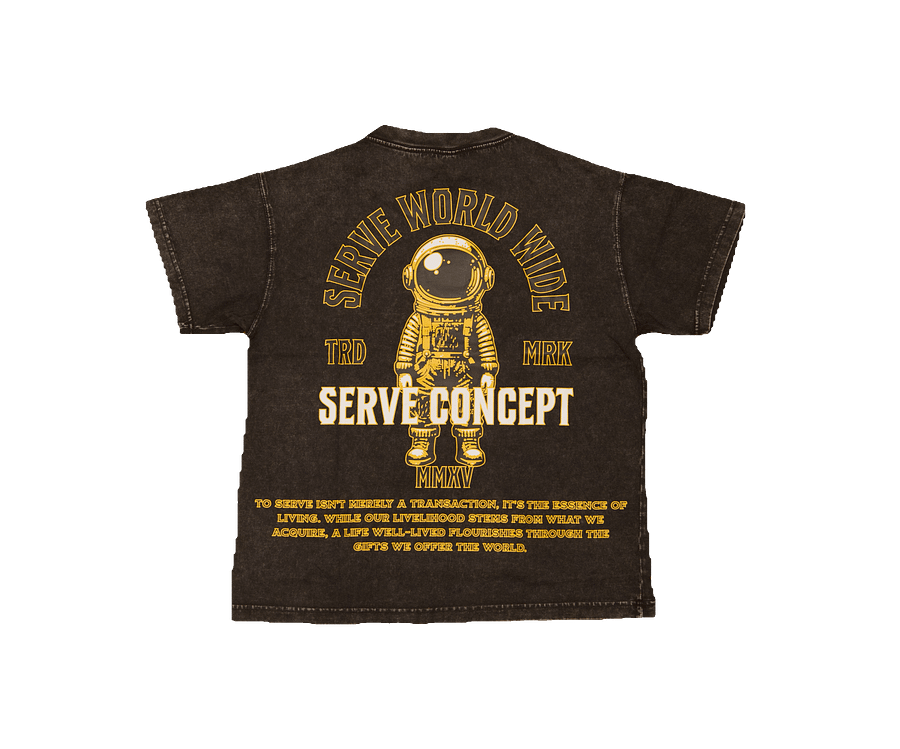 Black Serve Concept t-shirt product image (6)