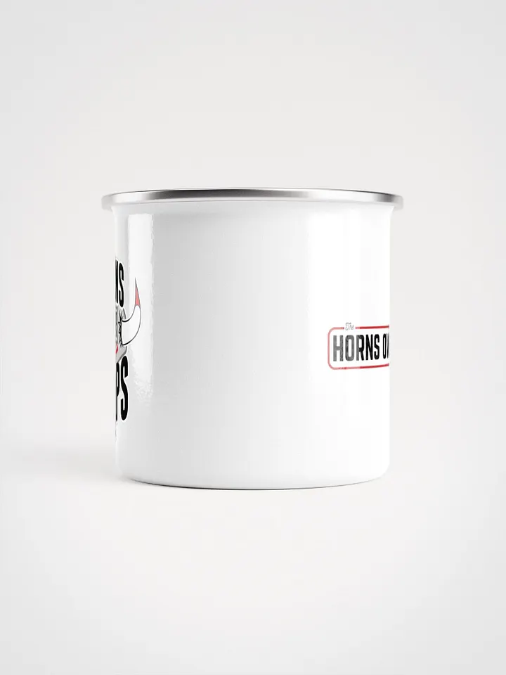Horns Over Hoops Enamel Adventure Mug product image (2)