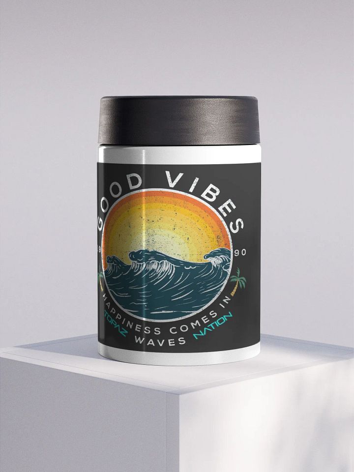 Topaz Nation Stainless Steel Koozie product image (2)