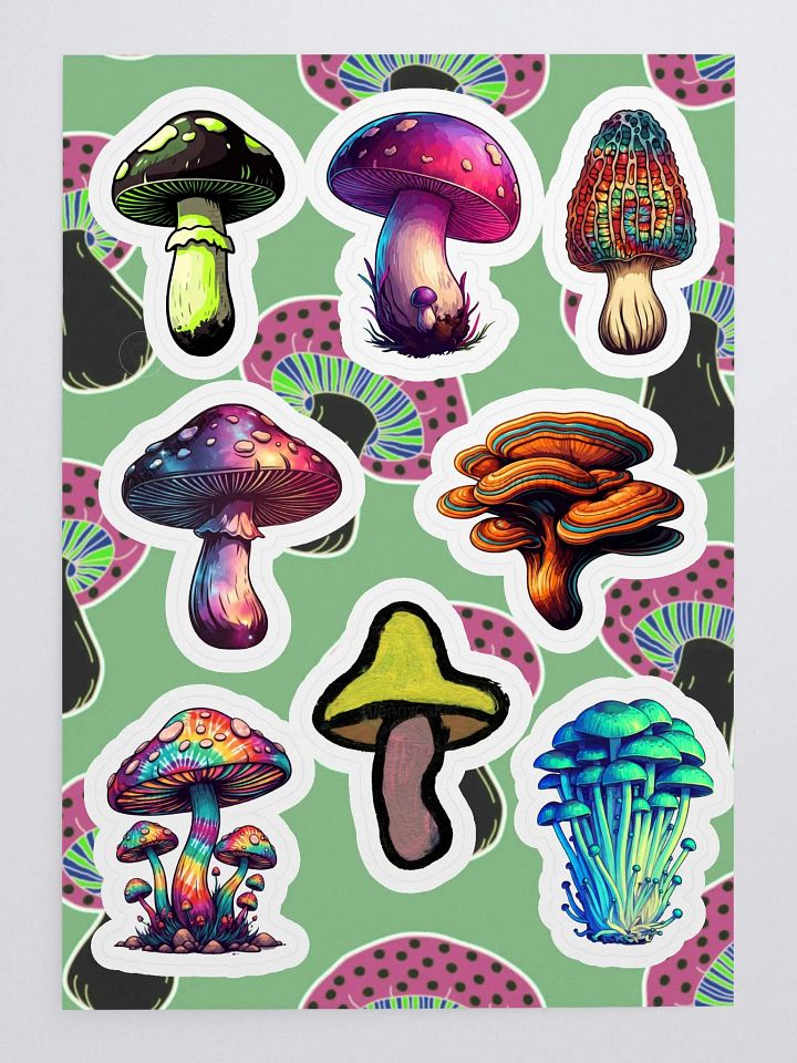 Shroomy Colors | Slaps Sticker Sheet product image (2)