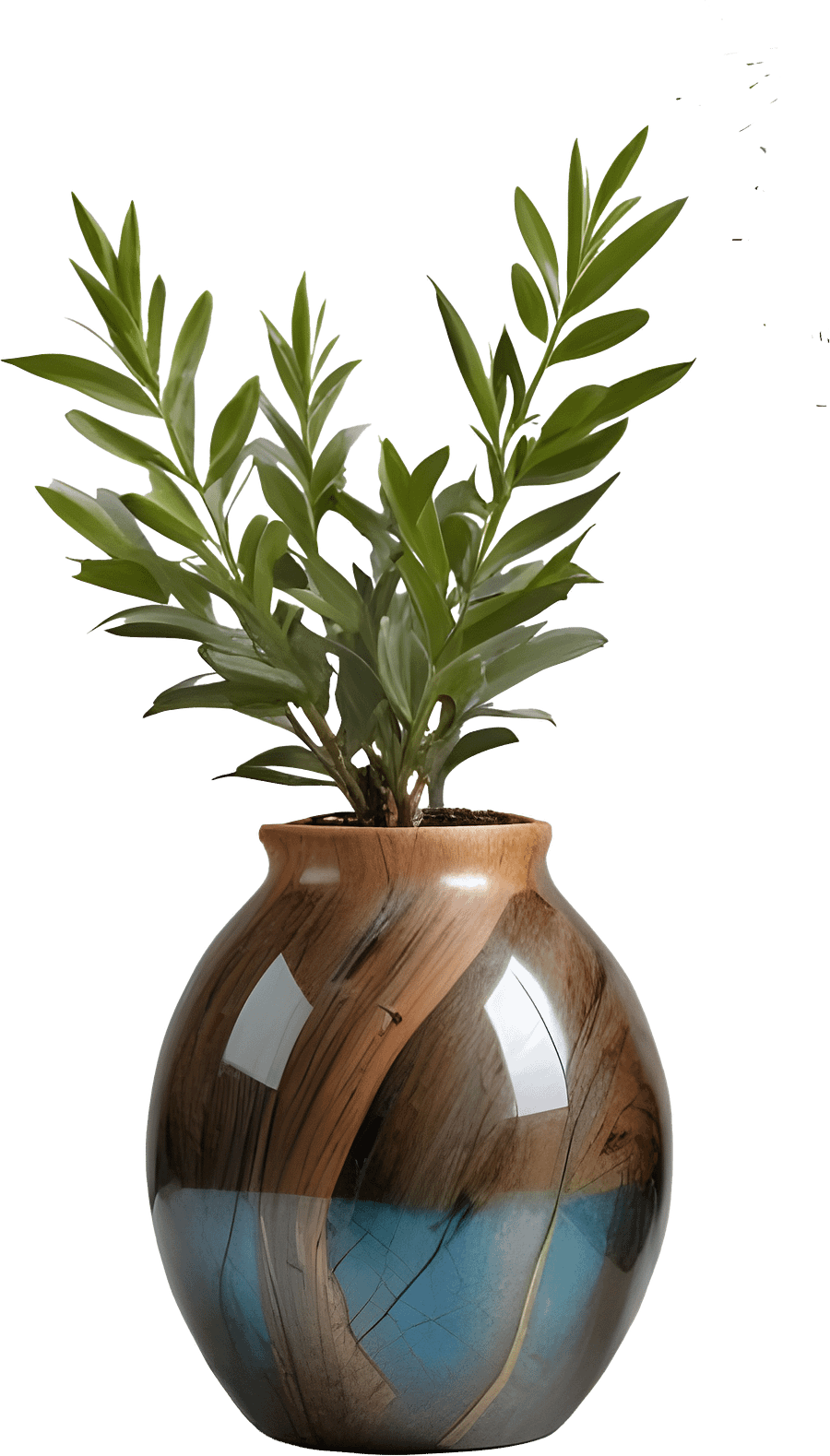 Celestial Grace – Boho Chic Vase PNG product image (1)