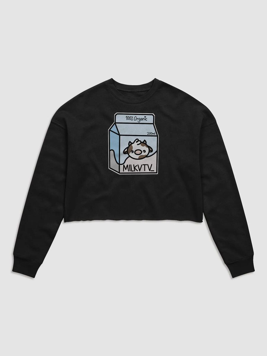 Milk Box Crewneck Crop Top product image (1)