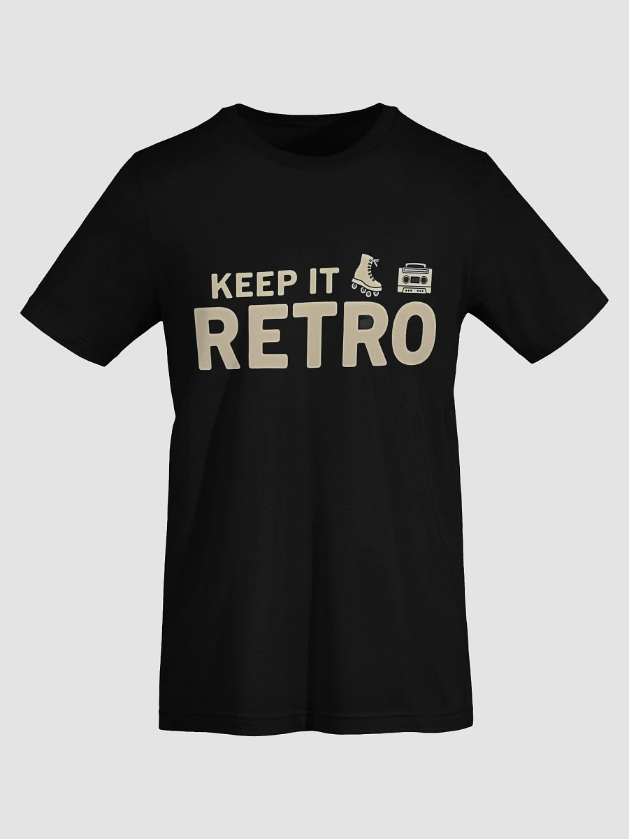 Retro Roller Skates & Boombox Tee product image (7)