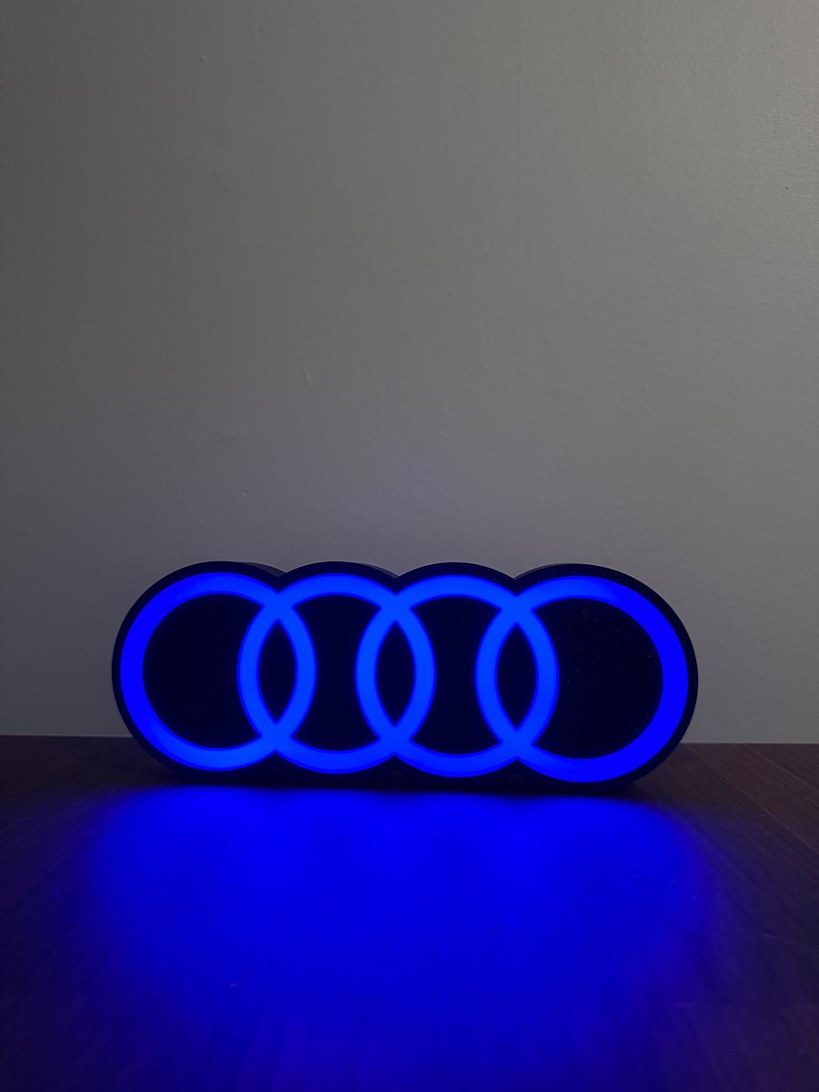 Audi Rings LED Lightbox product image (5)