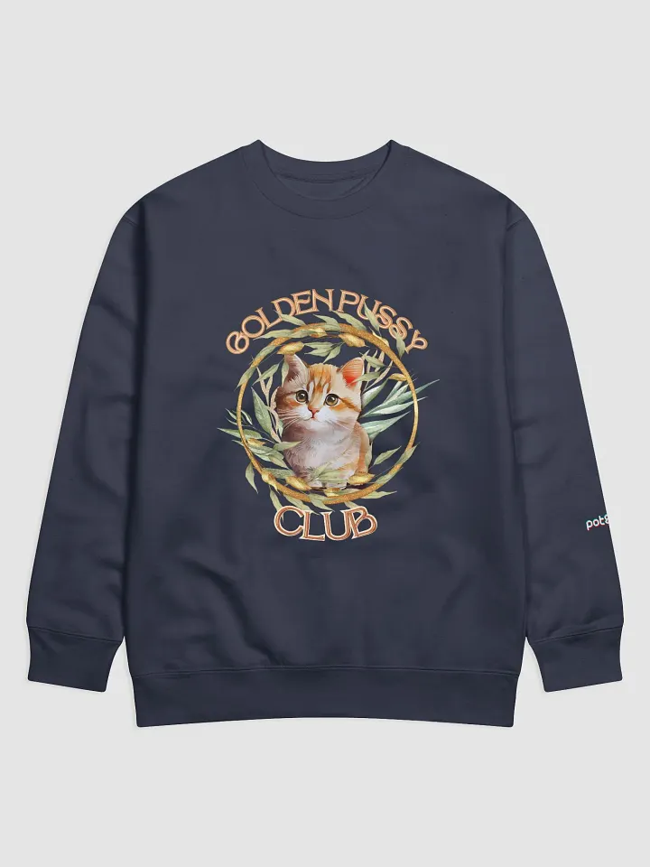 GOLDEN PUSSY CLUB premium sweatshirt product image (1)