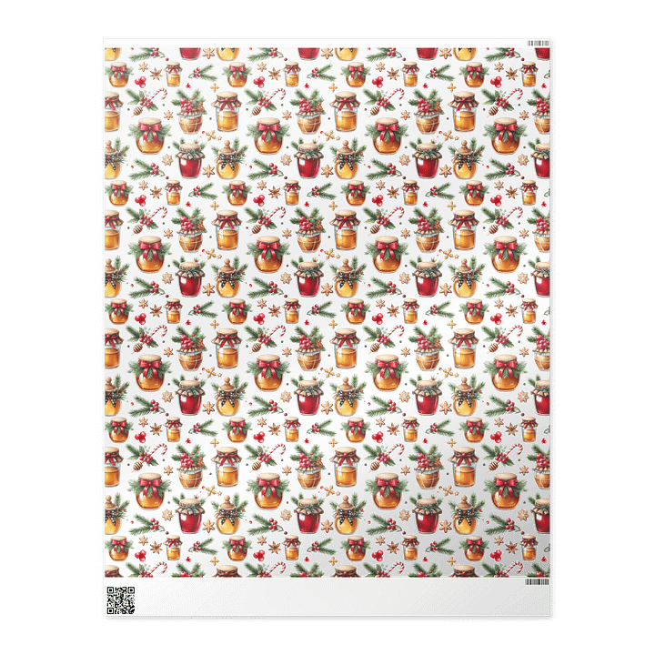 Honey Delight Christmas Wrapping Paper product image (2)