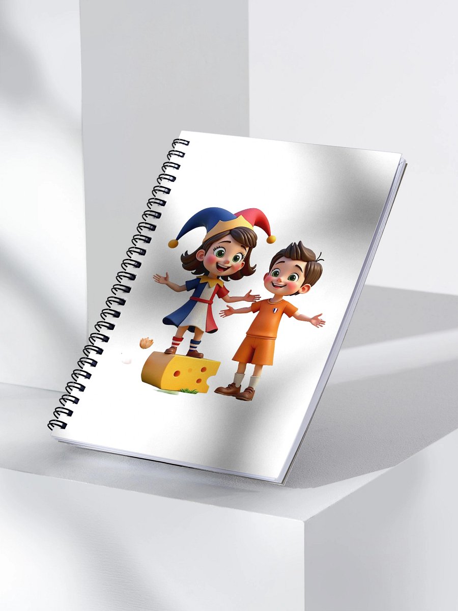 JessyJesty “Stay Cheesy” Spiral Notebook product image (3)