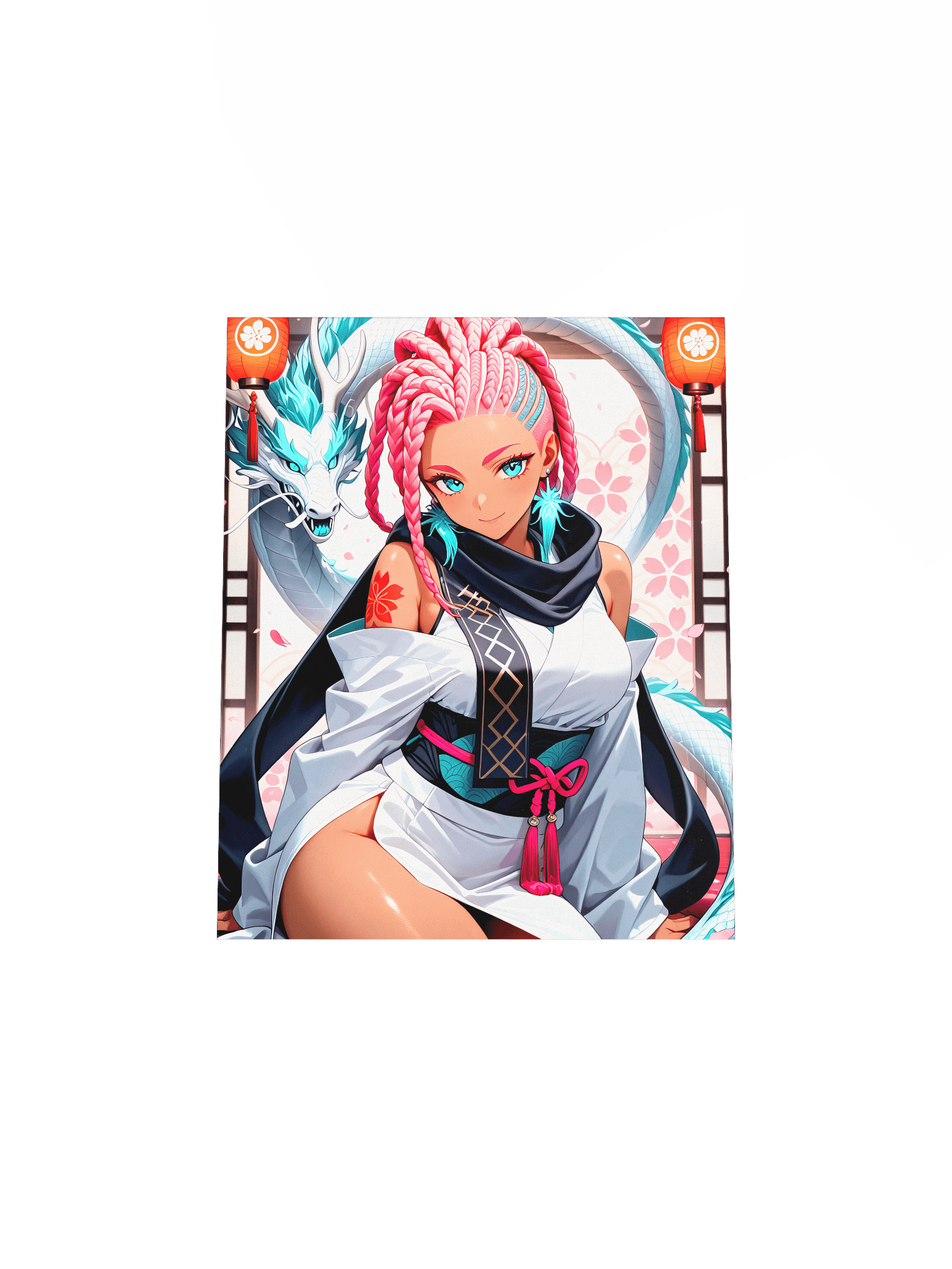 Zahara Japanese Dragon Print product image (11)