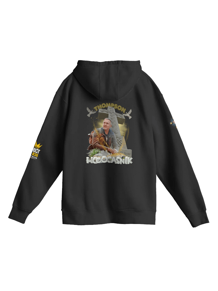 Crowned Patriot Streetwear Hoodie Thompson Hodočasnik product image (2)