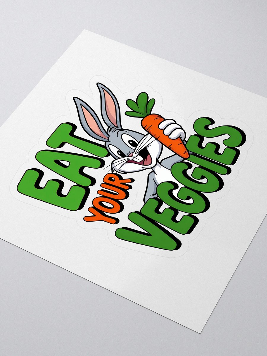 🥕 Eat Your Veggies Kiss Cut Stickers product image (3)