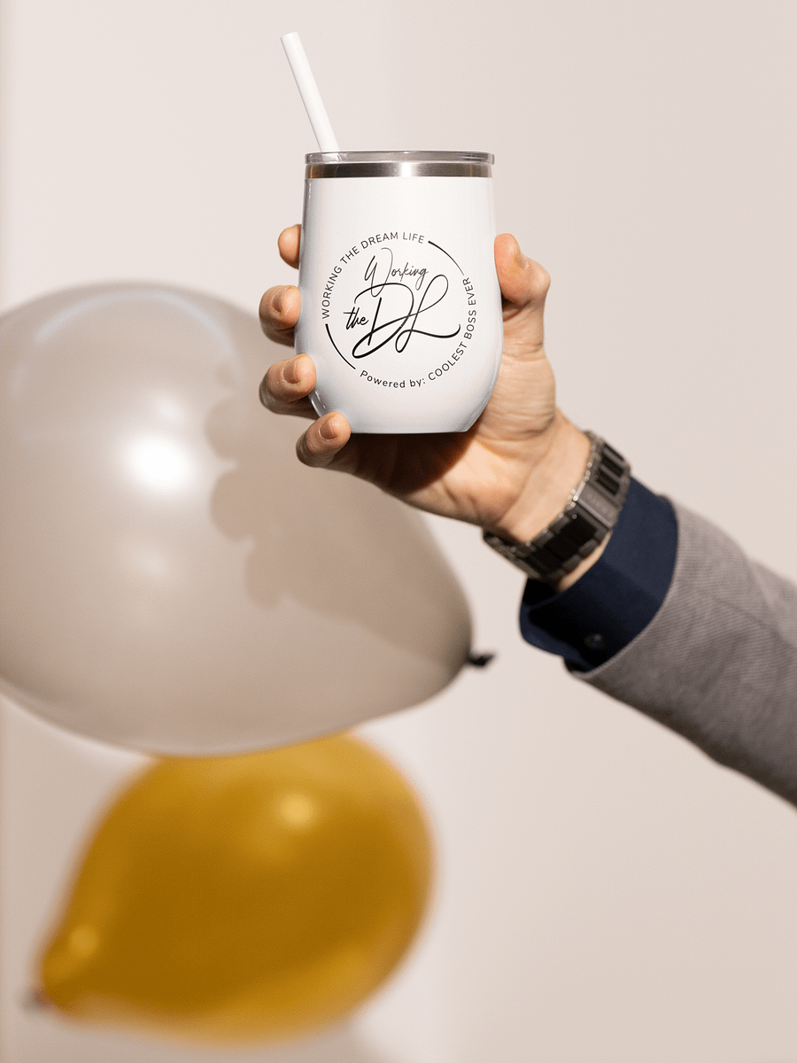 Insulated Wine Tumbler – Coolest Boss Ever | Luxe, Spill-Proof & Leadership-Ready product image (2)