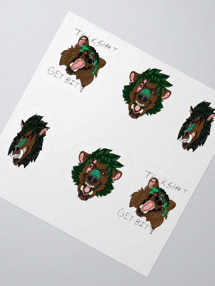 Wildlife Greenery Kiss Cut Stickers Set product image (4)