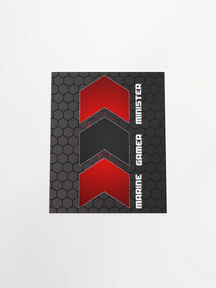 Marine, Gamer, Minister Poster product image (4)