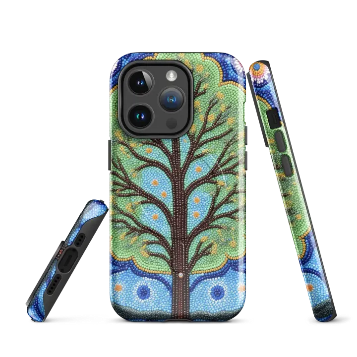 Mystic Tree Mosaic iPhone® Tough Case product image (3)