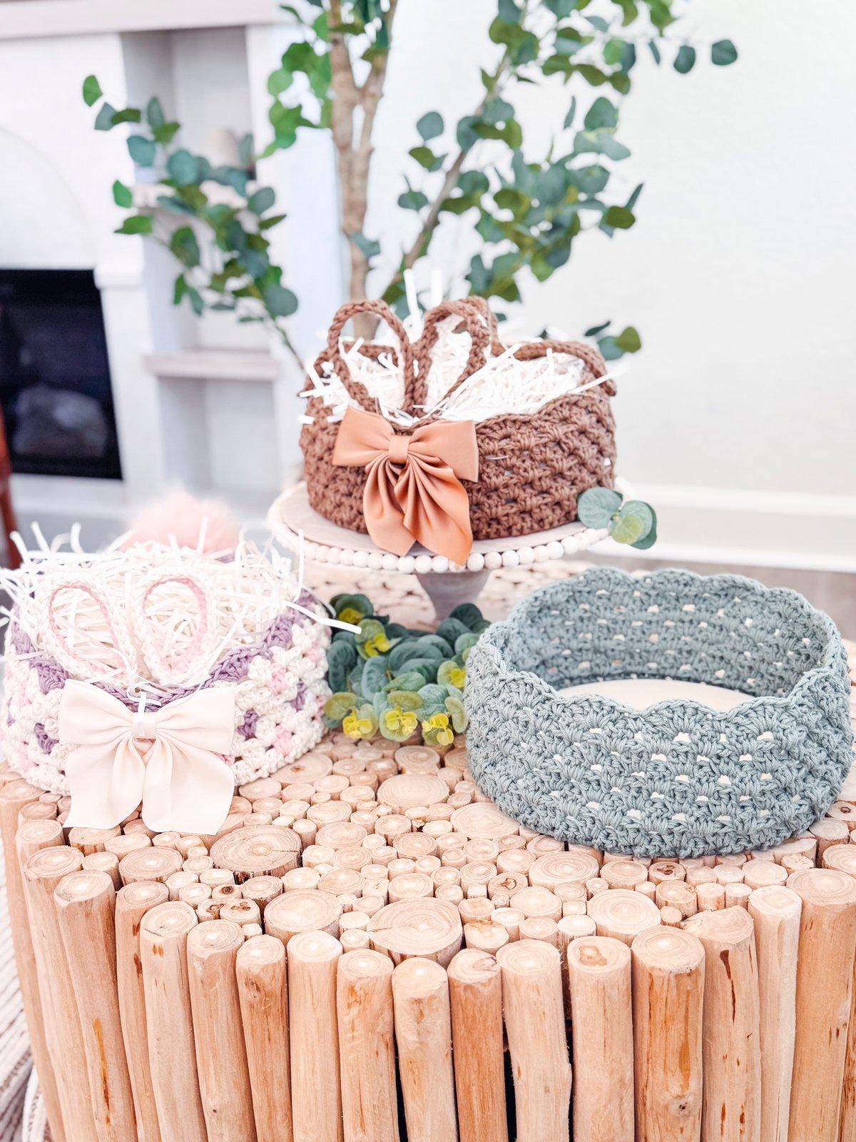 Granny Stitch Easter Basket Crochet Pattern product image (7)