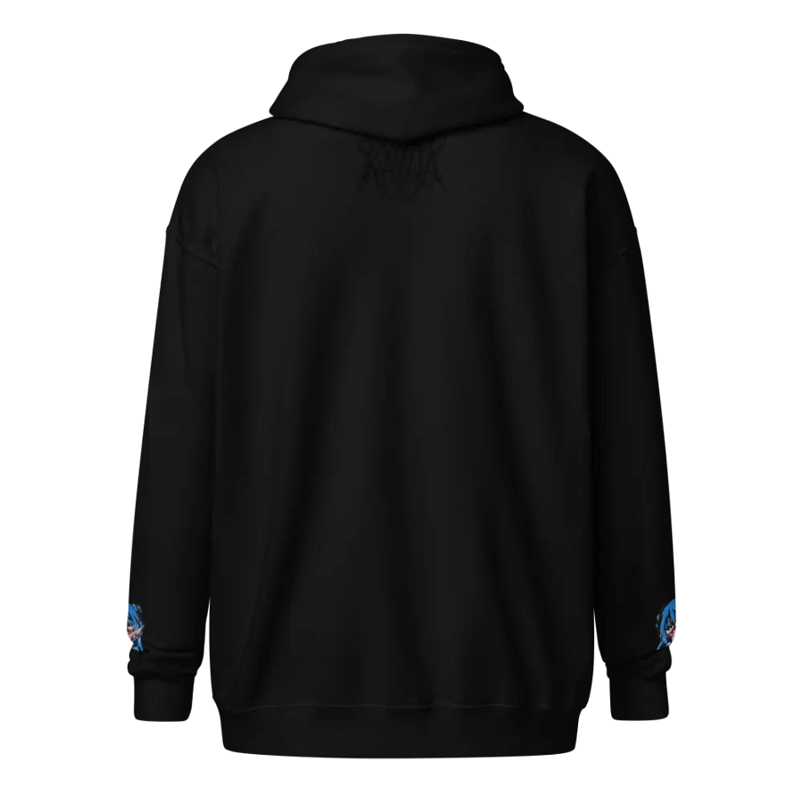 2D Font and Emote Zip Up Jacket product image (4)