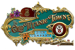 Titanic Town Sign School 